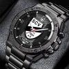 SC Verl Individueller Name Neuer Stil StahlChrono Uhr