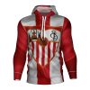 Sevilla FC Weiß Rot Kapuzenpullover V1
