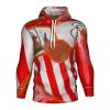 Sevilla FC Weiß Rot Kapuzenpullover V4