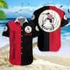 Sparta Rotterdam Individueller Name Rot Schwarz Hawaiihemd