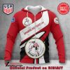 Sparta Rotterdam Neuer Stil Reißverschluss-Hoodie
