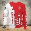 Stade Brestois 29 Weiß Rot Sweatshirt