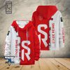 Stade de Reims Rot Weiß Kapuzenpullover V1