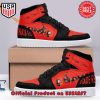 Stade Rennais FC Individueller Name Schwarz Weiß Air Jordan 1 Hohe Turnschuhe