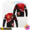 Stade Rennais FC Rot Schwarz Kapuzenpullover V2