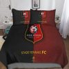 Stade Rennais FC Schwarz Braun Bettwäsche-Set