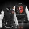 Stade Rennais FC Schwarz Weiß Baseball Jacke