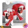Stade Rennais FC Weiß Rot Polo Hemd