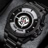 SV Elversberg Individueller Name Neue Edition Stahluhr