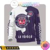 Toulouse FC Lila Weiß Sweatshirt V2