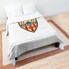 UD Almería Weiß Fleecedecke