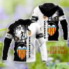 Valencia CF Individueller Name Herzschlag Muster Niedlich Reißverschluss-Hoodie
