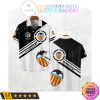 Valencia CF Weiß Schwarz Hawaiihemd