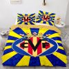 Villarreal CF Blau Gelb Bettwäsche-Set