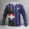 Willem II Schwarz Marine Reißverschluss-Hoodie