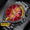 1. FC Union Berlin Individueller Name Limitierte Auflage Stahlsturm Uhr