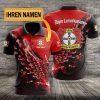 Bayer 04 Leverkusen Individueller Name Flügel Polo Hemd