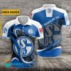 FC Schalke 04 Individueller Name Sportlicher Stil Polo Hemd