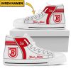 Jahn Regensburg Individueller Name Sportlicher Stil High Top Schuhe
