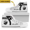 SV Sandhausen Individueller Name Sportlicher Stil High Top Schuhe