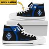 SV Waldhof Mannheim 07 Individueller Name Sportlicher Stil High Top Schuhe
