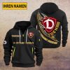 SG Dynamo Dresden Individueller Name Sonderausgabe Viertel-Zip Hoodie