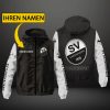 SV Sandhausen Individueller Name Sportlicher Stil FlexZip Hoodie