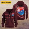 SpVgg Unterhaching Individueller Name Sonderausgabe Viertel-Zip Hoodie