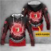FC Augsburg Individueller Name Neue Edition Kapuzenpullover