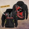 DE Augsburger Panther Individueller Name Sonderausgabe Viertel-Zip Hoodie