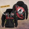 DE EC Bad Nauheim Individueller Name Sonderausgabe Viertel-Zip Hoodie