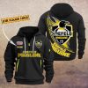 DE Krefeld Pinguine Individueller Name Sonderausgabe Viertel-Zip Hoodie