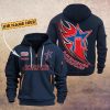 DE Ravensburg Towerstars Individueller Name Sonderausgabe Viertel-Zip Hoodie