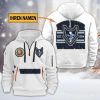Blue Devils Weiden Individueller Name Neuer Stil Viertel-Zip Hoodie