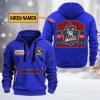EC Kassel Huskies Individueller Name Neuer Stil Viertel-Zip Hoodie