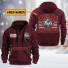 Eisbären Regensburg Individueller Name Neuer Stil Viertel-Zip Hoodie