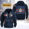 Pinguins Bremerhaven Individueller Name Neuer Stil Viertel-Zip Hoodie
