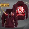 Jahn Regensburg Individueller Name New Edition Viertel-Zip Hoodie