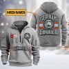 Löwen Frankfurt Individueller Name Neuer Stil Viertel-Zip Hoodie
