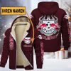 RB Leipzig Individueller Name Neuer Stil Reißverschlussjacke