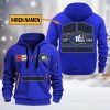 Schwenninger Wild Wings Individueller Name Neuer Stil Viertel-Zip Hoodie