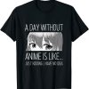 Anime Lover – A Day Without Anime is Like T-Shirt