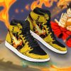 Anime Lover – Flaming Air Jordan 1 Hohe Turnschuhe