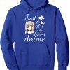 Anime Lover – Just a Girl Who Loves Anime Kapuzenpullover
