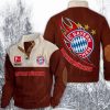 Bayern München Individueller Name Limitierte Auflage Stehkragenhemd
