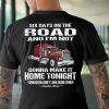 Car Lover – Six Days On The Road T-Shirt