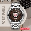 FC St. Pauli Individueller Name Limitierte Auflage Aurora Uhr