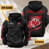 Eintracht Frankfurt Individueller Name Neue Edition Halb-Zip-Hoodie
