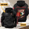 FC Augsburg Individueller Name Neue Edition Halb-Zip-Hoodie