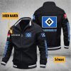 Hamburger SV Individueller Name Limitierte Auflage Zip-Fleecejacke